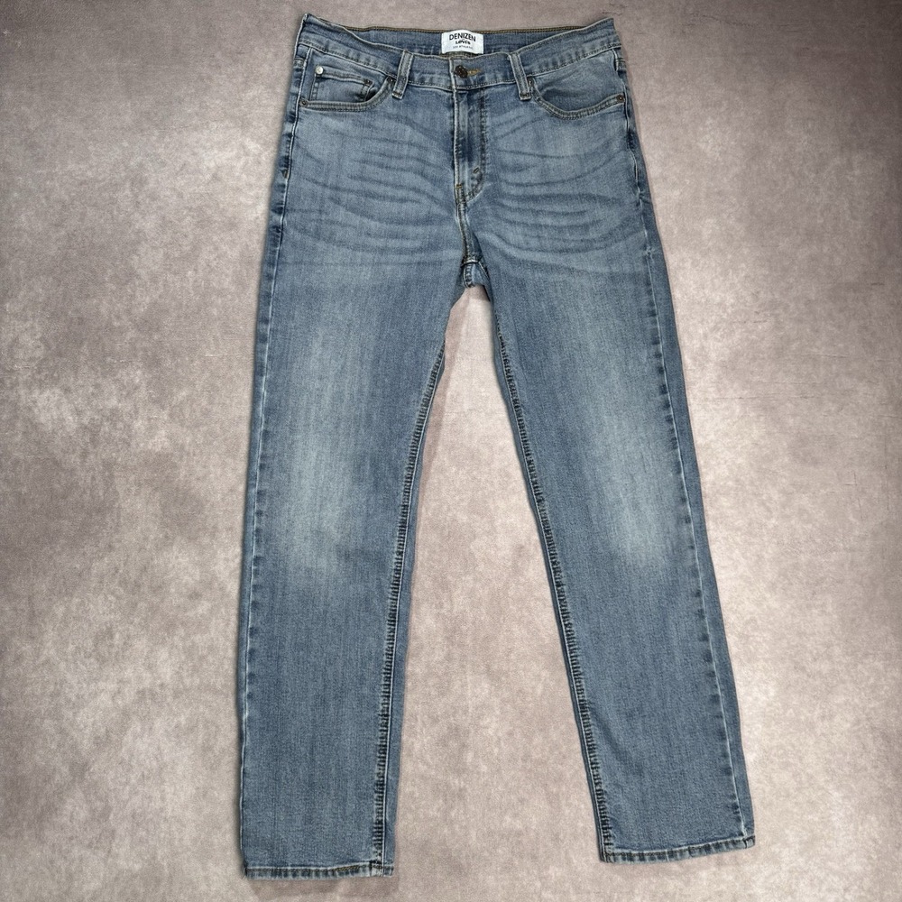 Denizen from Levi's 231 Jeans Mens 30x29 Blue Cotton Denim Straight Athletic Fit